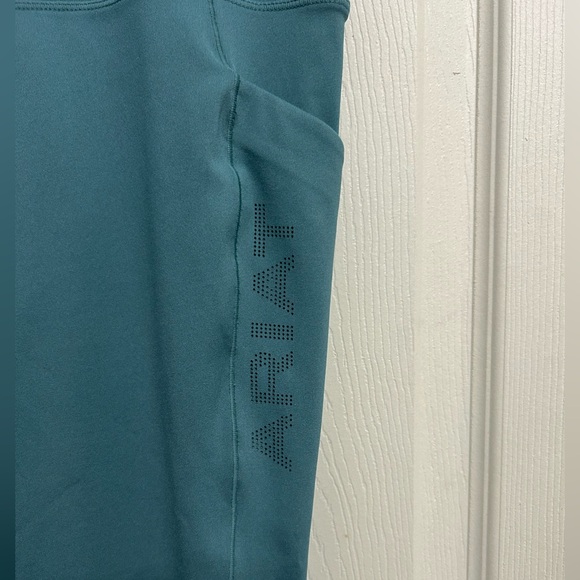 Ariat Teal High-Waisted Leggings women’s size Large - Picture 2 of 6